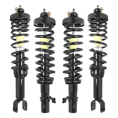 Unity 98210 Front and Rear Lowering Complete Strut Assembly Kit 98210